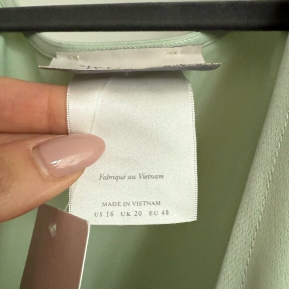 Anthropologie BHLDN Leila Satin Charmeuse Maxi Dress - Picture 9 of 13